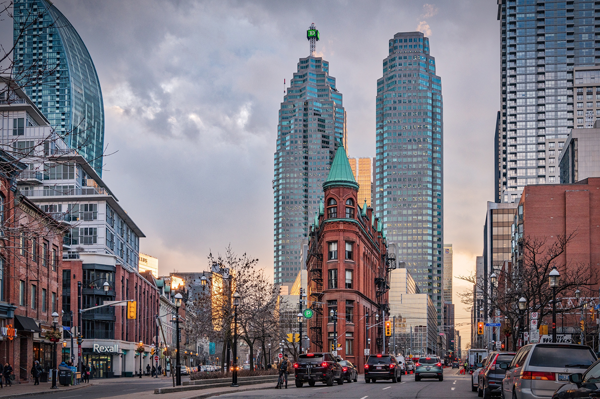 A Toronto city street